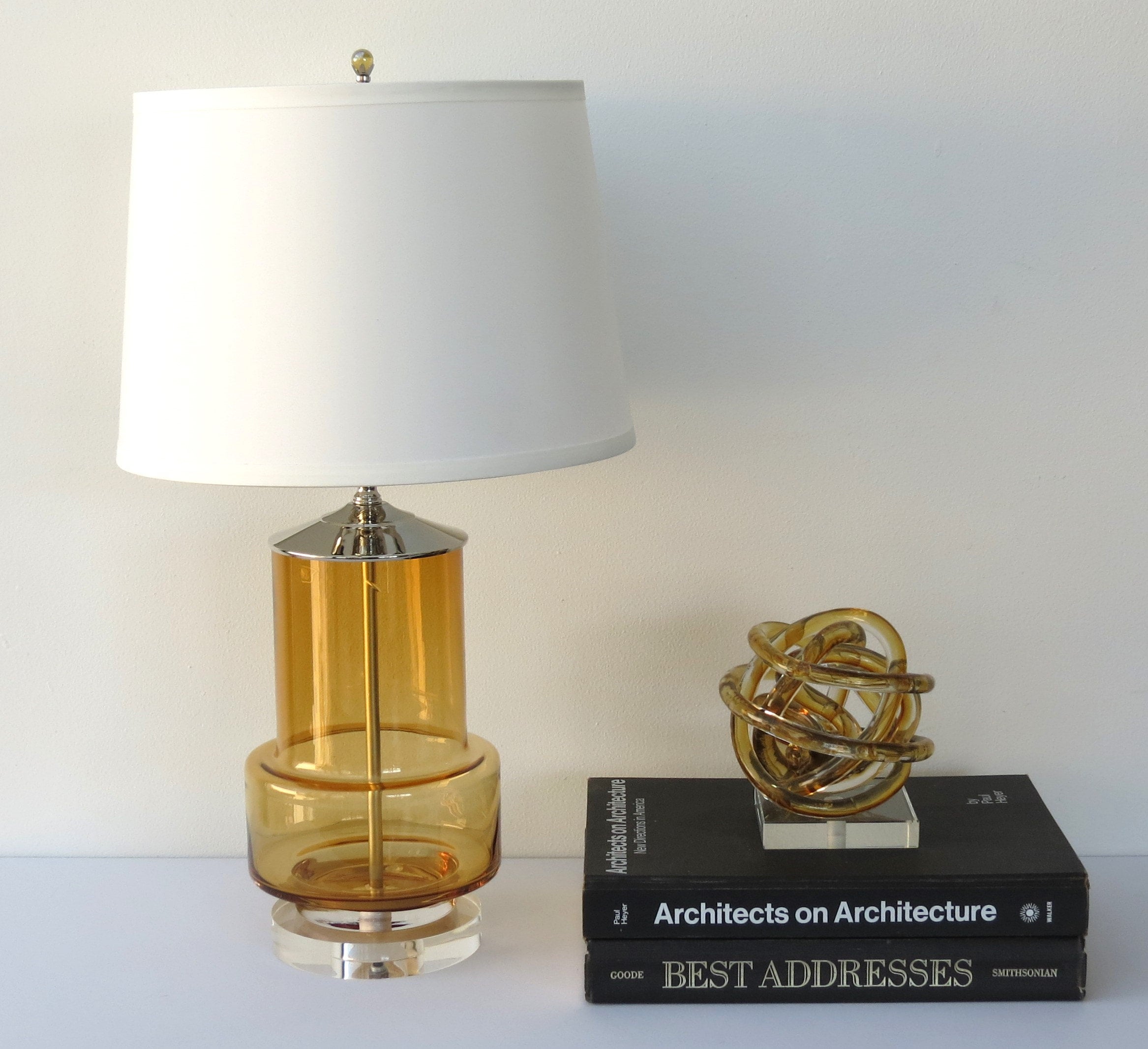 Gold fox lamp on sale