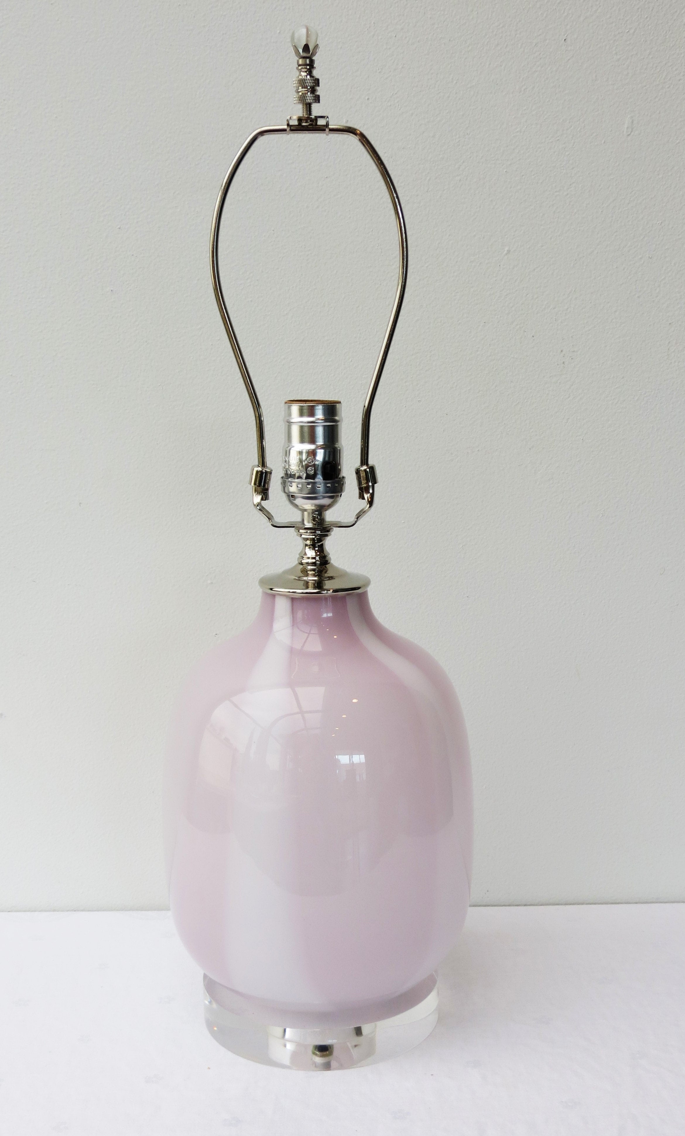 Pale pink lamp 2025